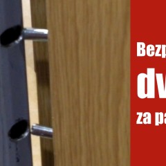 Video o zabezpečení dveří proti vysazení